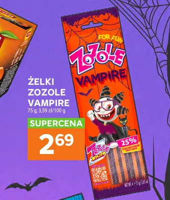 Żelki Zozole Vampire promocja w Stokrotka