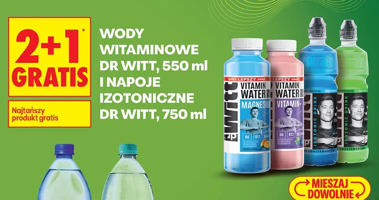 Napój izotoniczny Dr Witt Cactus promocja w Biedronka