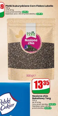 Nasiona chia Bakaliowy Targ promocja w Dino