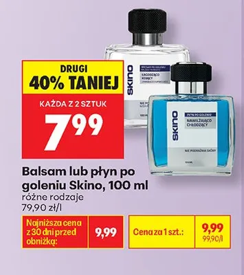 Płyn po goleniu Skino promocja w Biedronka
