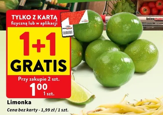 Limonka promocja w Intermarche