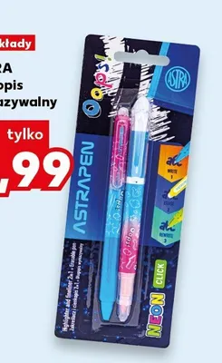 Długopis wymazywalny Astra Oops! promocja w Kaufland