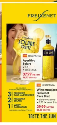 Aperitivo Solare Freixenet promocja w Makro