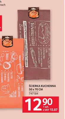 Ścierka kuchenna 50x70 cm promocja w Selgros