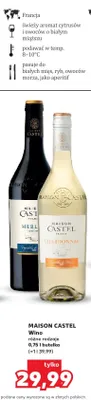 Wino Maison Castel Chardonnay promocja w Kaufland