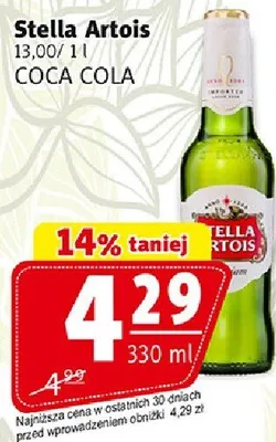 Piwo Stella Artois promocja w Prim Market