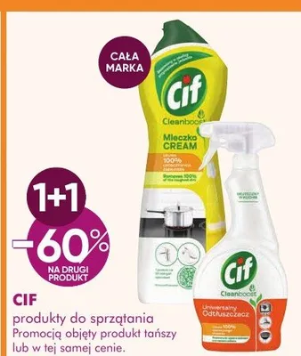 Produkty do sprzątania Cif promocja w Super-Pharm