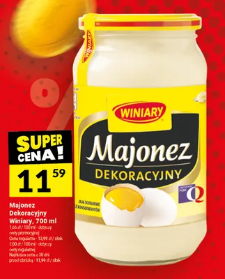 Majonez Dekoracyjny Winiary promocja w Twój Market