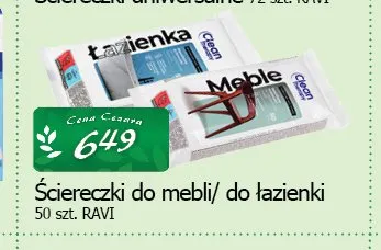 Ściereczki do mebli do łazienki Ravi promocja w CEZAR Delikatesy