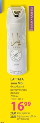 Dezodorant perfumowany Yara Moi damski promocja w Hebe