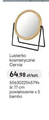 Lusterko kosmetyczne Cervia śr. 17 cm promocja w Castorama