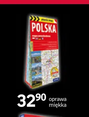 Mapa samochodowa Polska promocja w Empik