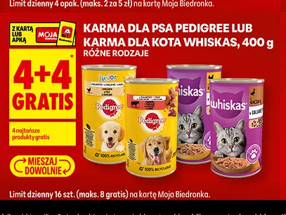 Karma dla kota Whiskas promocja w Biedronka