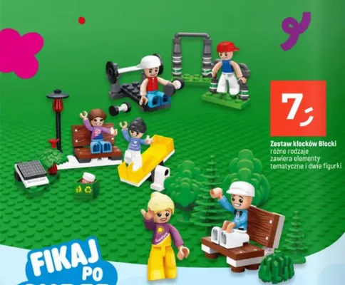 Zestaw klocków Blocki promocja w Dealz