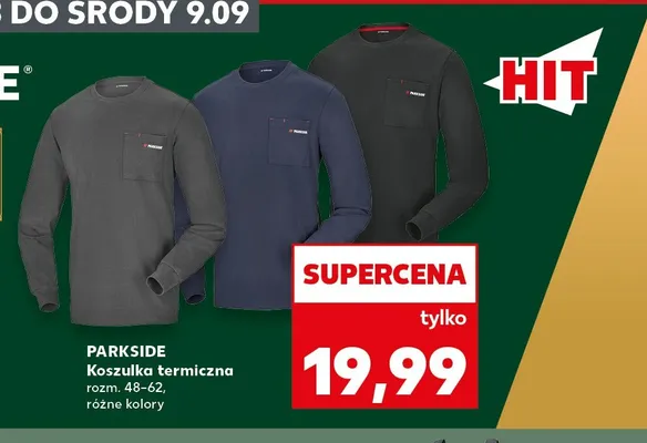 Koszulka termiczna Parkside promocja w Kaufland