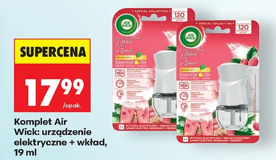 Urządzenie elektryczne + wkład promocja w Biedronka