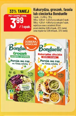 Fasola Bonduelle Porcja na raz 2-pak promocja w POLOmarket