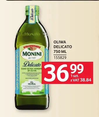 Oliwa Delicato Monini promocja w Selgros