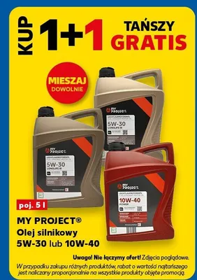 Olej silnikowy 5W-30 lub 10W-40 promocja w Kaufland