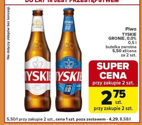 Piwo promocja w Carrefour Express