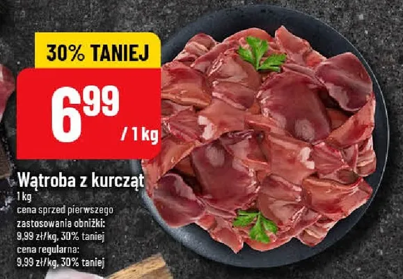 Wątroba z kurcząt promocja w POLOmarket