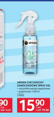 Zapach samochodowy spray XXL Aroma Car promocja w Selgros