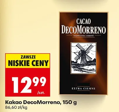 Kakao extra ciemne promocja w Biedronka