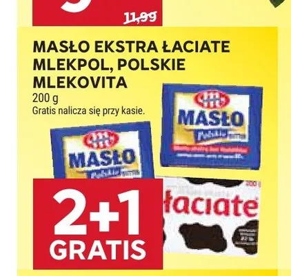 Masło ekstra Polskie Mlekovita promocja w Stokrotka