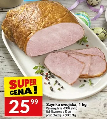 Szynka swojska promocja w Twój Market