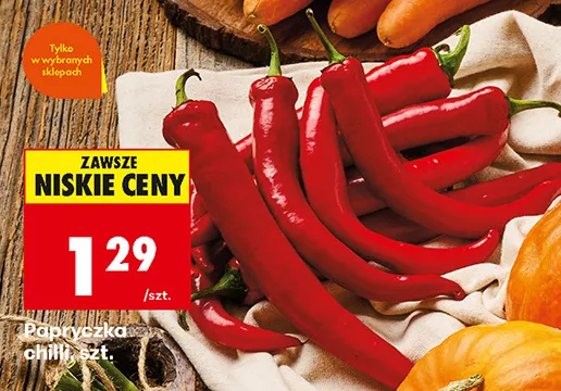 Papryczka chilli promocja w Biedronka
