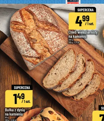 Chleb wieloziarnisty na kamieniu promocja w POLOmarket