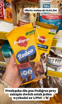 Przekąska dla psa Dentastix Oral Care promocja w Dino