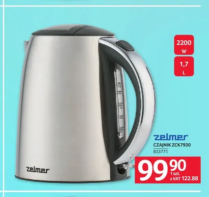 Czajnik ZCK7930 Zelmer promocja w Selgros