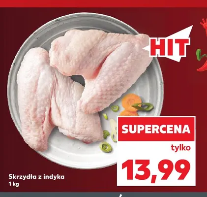 Skrzydła z indyka promocja w Kaufland