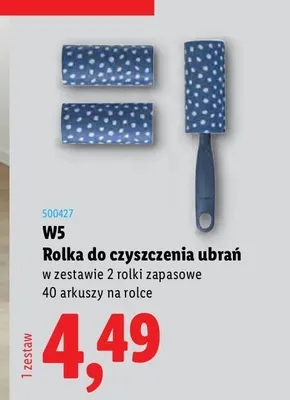 Rolka do czyszczenia ubrań W5 promocja w Lidl