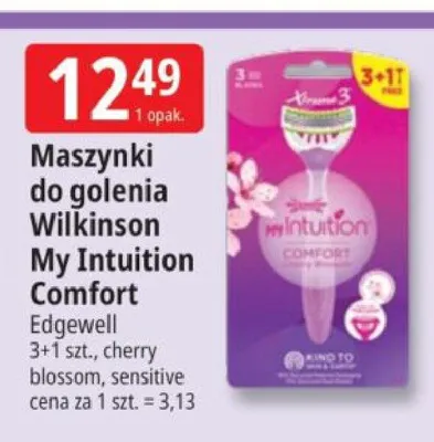 Maszynki do golenia Wilkinson My Intuition Comfort promocja w Leclerc