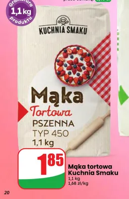 Mąka tortowa Kuchnia Smaku promocja w Dino