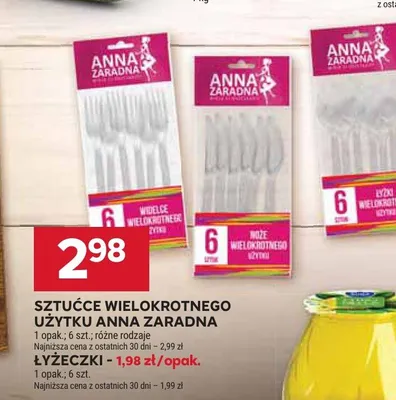 Łyżeczki wielokrotnego użytku Anna Zaradna promocja w Stokrotka