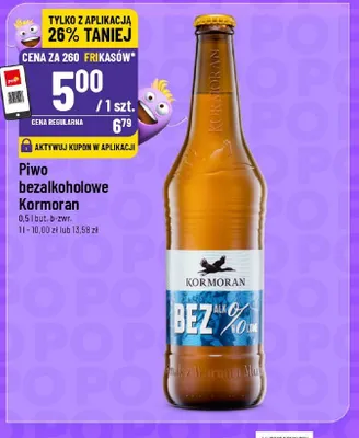 Piwo bezalkoholowe Kormoran promocja w POLOmarket
