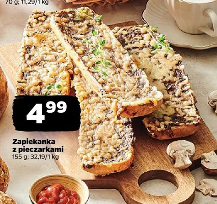 Zapiekanka z pieczarkami promocja w Netto