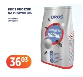 Proszek na mrówki Bros promocja w Leo Market