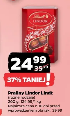 Praliny Lindor Lindt promocja w Netto