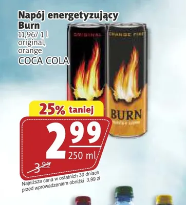 Napój energetyczny Burn Original promocja w Prim Market