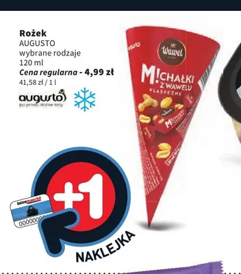 Rożek Augusto promocja w Intermarche