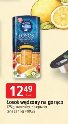 Łosoś wędzony na gorąco naturalny Ronde des Mers promocja w Leclerc