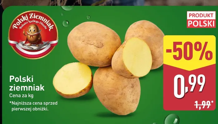 Polski ziemniak promocja w Aldi