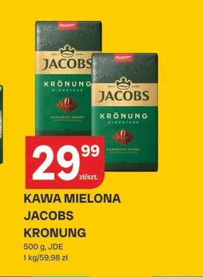 Kawa mielona Jacobs Krönung promocja w Chorten