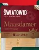 Ser Maasdamer w plastrach Światowid promocja w Biedronka