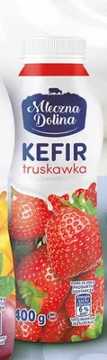 Kefir truskawka 400g promocja w Biedronka