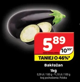 Bakłażany polskie promocja w Delfin
